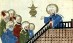 Muhammad preaching